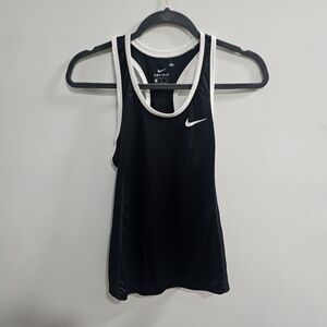 Nike women's dri-fit size small black white athletic